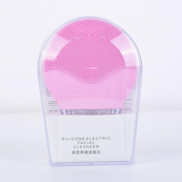 

electric facial cleansing face washing brush ultrasonic vibration skin blackhead remover pore cleaner face massage