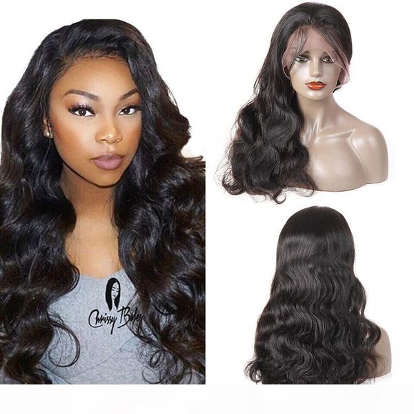 

human hair lace front wigs brazilian peruvian malaysian body wave lace front wig remy virgin hair lace front wigs for black women, Black;brown