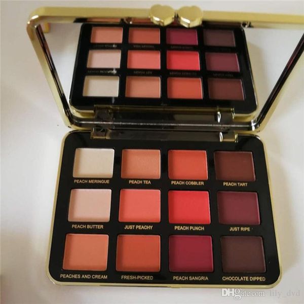 

горячей просто персиковый матовый макияж тени для век палитра 12 цветов тени для век макияж бесплатная доставка dhl