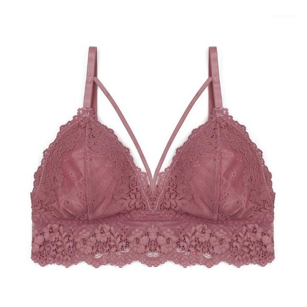 

camisoles & tanks women crop lace bralette fashion female bandeau tank wireless bra underwear soft brassieres 4 colors1, Black;white