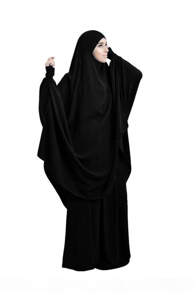 

eid muslim prayer garment dress women abaya jilbab hijab long khimar outfit ramadan abayas islamic clothes niqab djellaba burka, Red