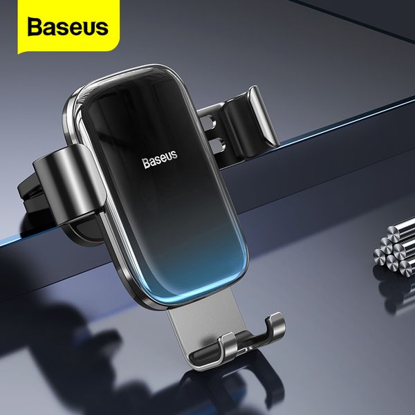 

43fgair baseus gravity auto vent holder car accessories mobile phone mount stand for iphone huawei samsung xiaomi