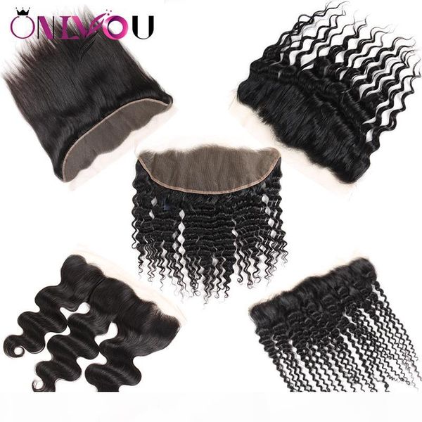 

сырое индийский богородица наращивание волос remy человеческих волос переплетений закрытие top lace фронтальная закрытие прямые предложения, Black