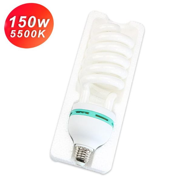 

150w pgraphy bulb 5500k led corn light e27 base high bright pgraphic lighting day lamp softbox p studio lights bulbs
