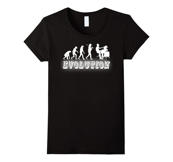 

drummer evolution funny t shirt drums humor tee gift round neck clothes summer short sleeves fashion t-shirt sport hooded sweatshirt hoodie