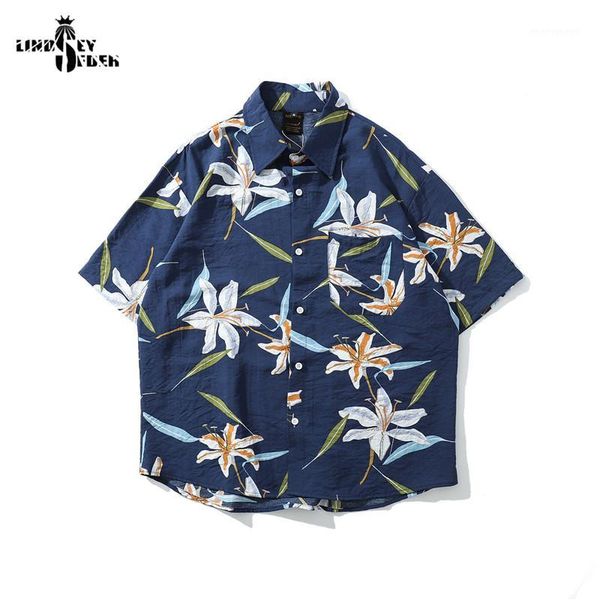 

men's casual shirts mens dress shirt men fashion 2021 camisas hombre street wear shirts1, White;black