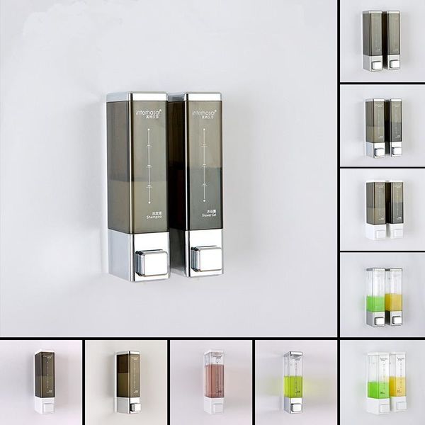 

liquid soap dispenser wall mounted 350ml/700ml bathroom el shampoo lotion abs hand