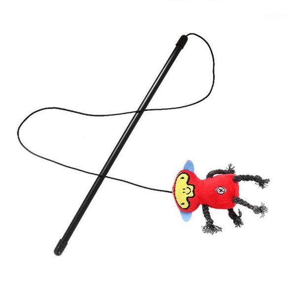 

cat toys toy funny stuff chaser stick cute cartoon bird monkey interactive play pet brinquedo gato yl1