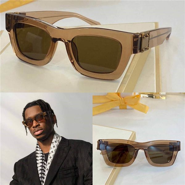 

1410 new popular sunglasses with uv 400 protection for men women vintage square frame fashion come with case classic sunglasses, White;black