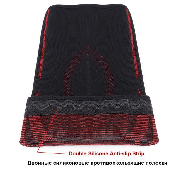 

coyoco 1 шт knee brace поддержки теплое для running артрита мениска спорт боль в суставах помощи и восстановления травмы черный красный sqcs