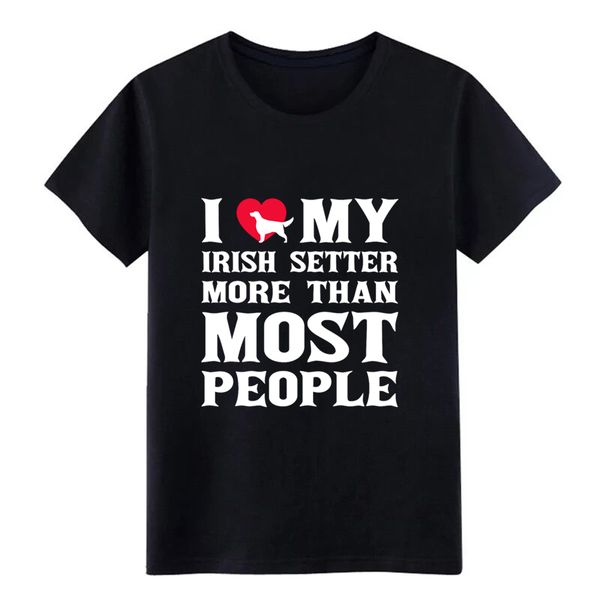 

men's irish setter knitted 100% cotton male cute authentic summer style novelty shirt hoodie designers t shirts sweatshirt
