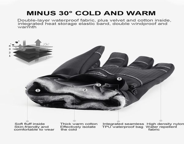 

gloves motorcycle velvet -30 warm 1pair slip men soft and comfortable thermal winter fishing gloves motorcycle gloves sqczdf pingtoy