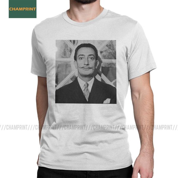 

men's salvador dali novelty pure tees short sleeve surrealism painter portrait artist crewneck hooded sweatshirt hoodie men t shirt