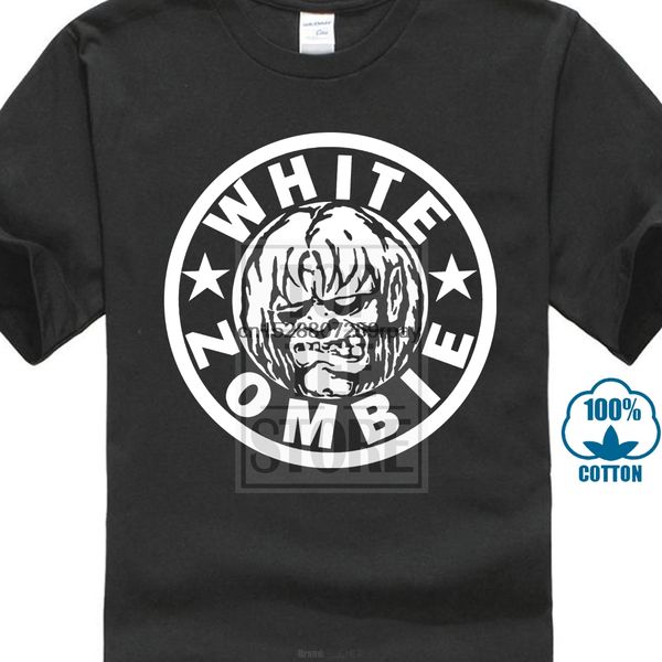 

white zombie classic logo t shirt s m l xl 2xl brand new official rob zombie sport hooded sweatshirt hoodie