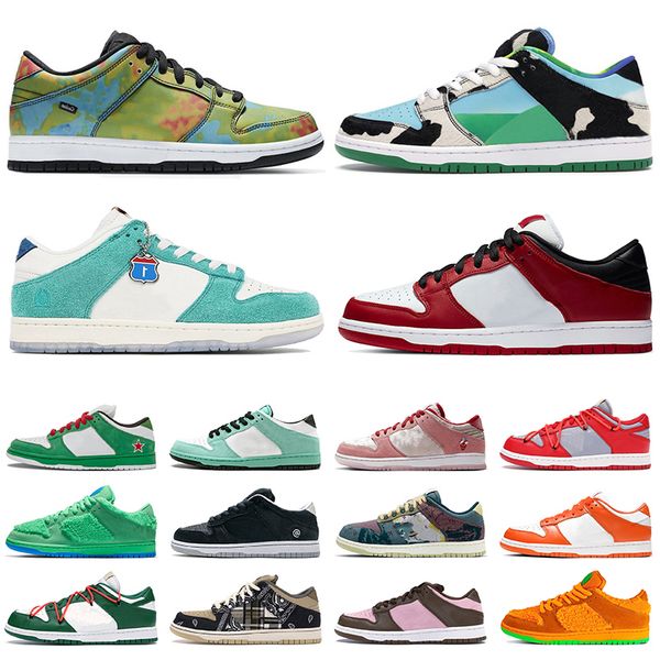 

mens womens platform casual shoes civilist chunky dunky kasina off chicago be rbrick strangelove valentine day trainers men sports sneakers, Black