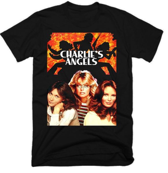 

charlies angels mens t-shirt 100 % cotton m0040 sport hooded sweatshirt hoodie
