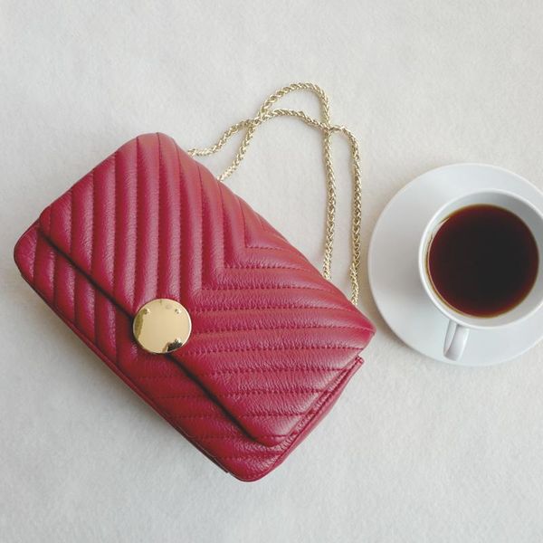 

brand diamond lattice v shape lambskin women shoulder bag vintage soft natural leather daily bag grade female crossbody