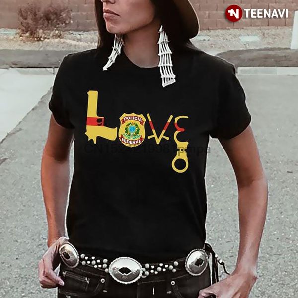 

sport men t shirt love federal police of brazil women tshirts