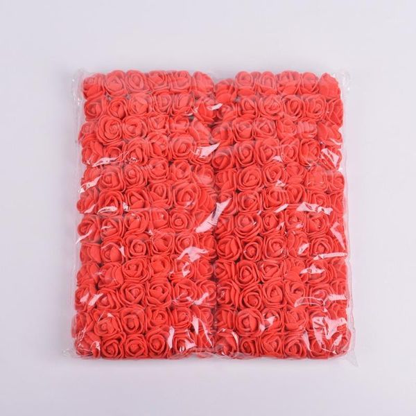 

144pcs 2cm mini foam roses for home wedding fake flower decora scrapbooking diy wreath gift box rose artificial flower bouquet1