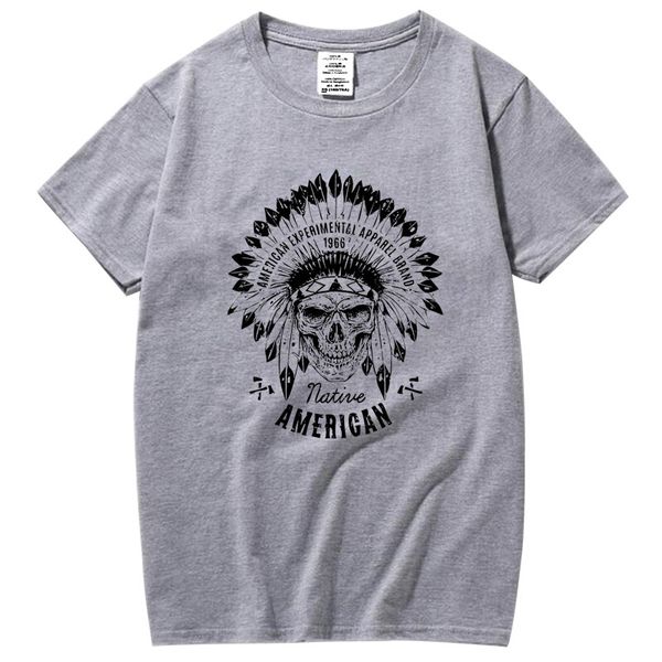 

sport xin yi men 100% cotton t-shirt fashion casual funny skull print t shirt men harajuku brand clothing funny tshirts