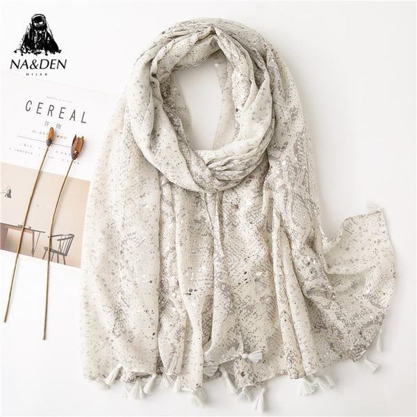 

fashion wash gold spots and printing white scarf with tassels hijab kaleidoscopic shawl soft turban new women muslim hijabs, Blue;gray