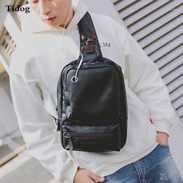 

tidog korean bag youth bag fashion travel chest1