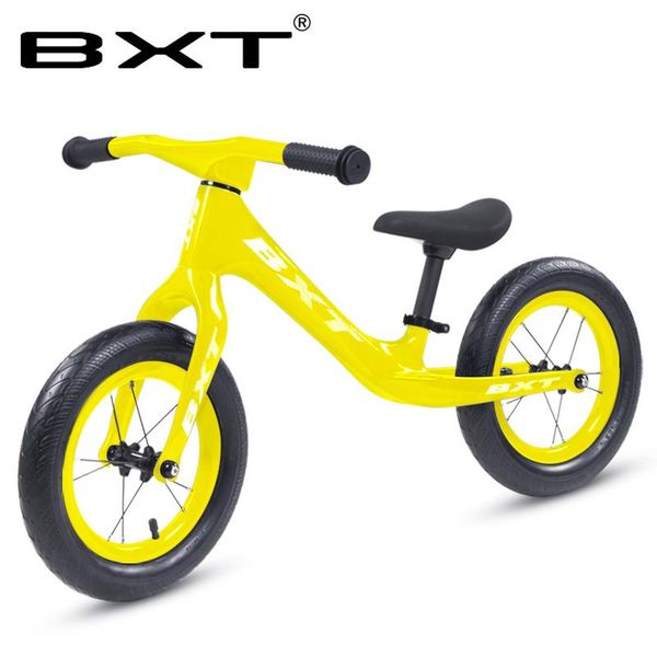 

12inch carbon fiber bicycle kid ultralight bike no-pedal children carbon complete kids bike colorful customization