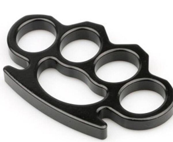 

silver and black thin steel brass knuckle dusters,self defense personal security women's and men's sel bbyjrh sport777