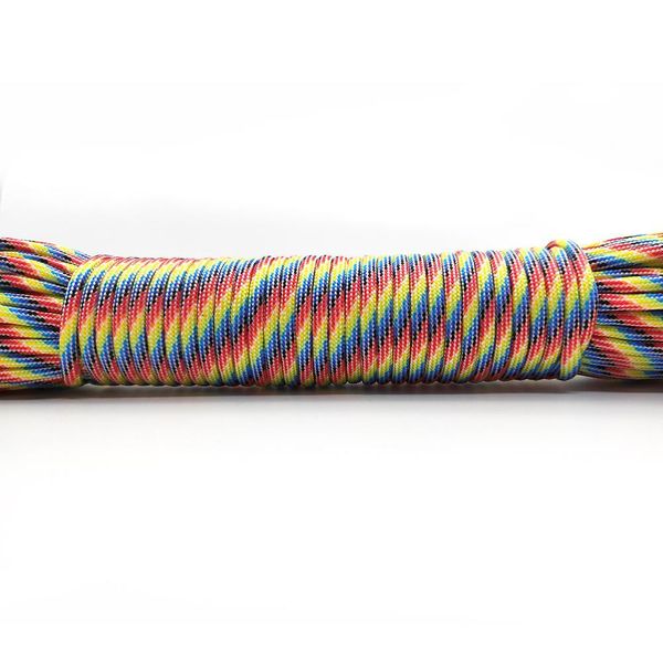 

31 meters dia.4mm 9 stand cores paracord for survival parachute cord lanyard camping climbing camping rope hiking clothesline q qyldwe
