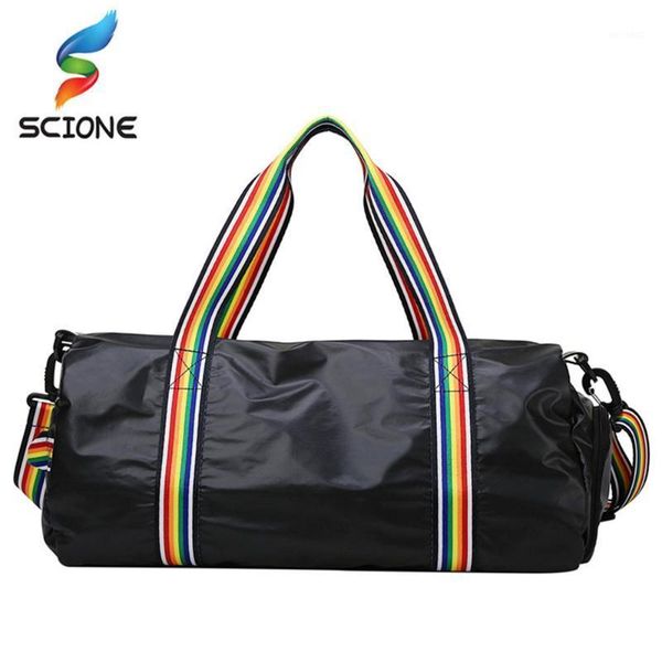 

outdoor bags sport training gym bag large waterproof travel handbag sports shoulder female fitness yoga crossbody tote xa212y1