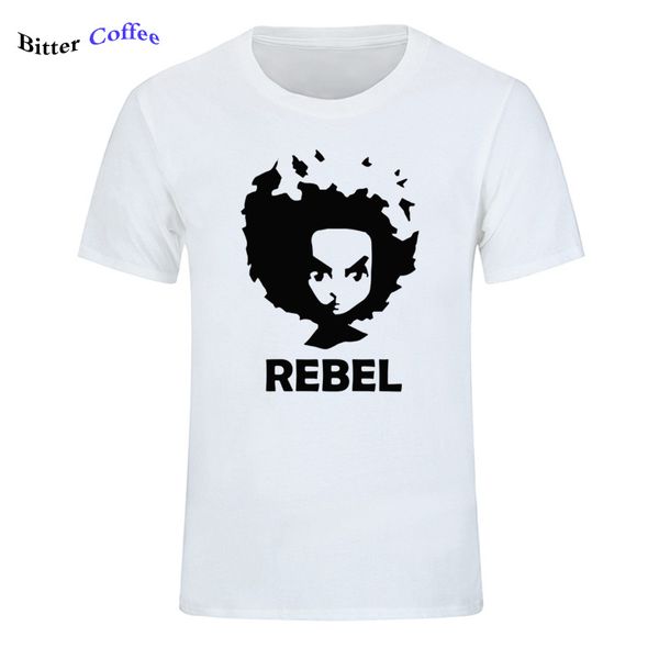 

summer new arrival print craig smokey boondocks huey retro cartoon design homme sport hooded sweatshirt hoodie men t shirt