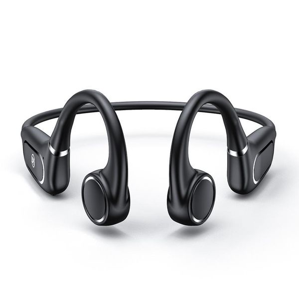 

43fgbluetooth 5.0 wireless h12 headphones ip55 waterproof bone conduction earphone outdoor sport headset with mic handsheadsets