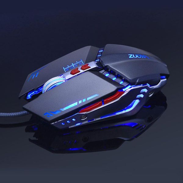 

gaming mouse 6 buttons adjustable 3200dpi optical macro programming wired usb game mouse 4 color breathing variable light mice h wmtxge