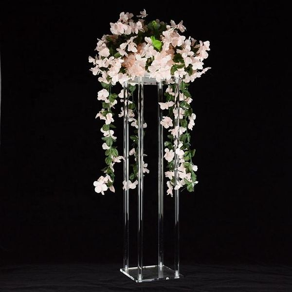

12pcs)elegant square shape acrylic wedding centerpiece for wedding event occasion yudao1367
