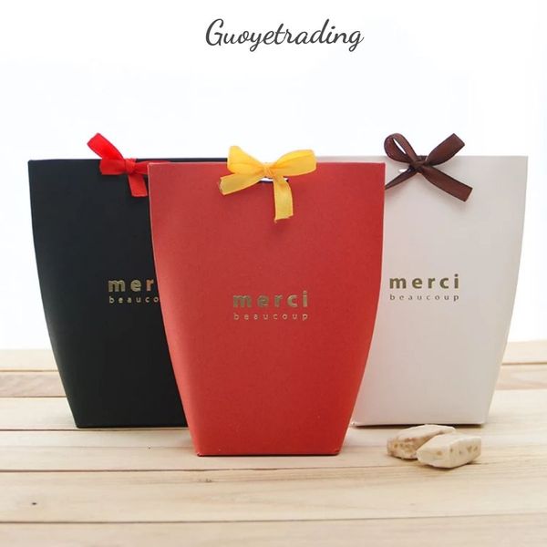 

gift paper bag packaging bag wedding candy box logo customizable jewelry packaging box giveaway gifts box pure colors high qulity paper bags