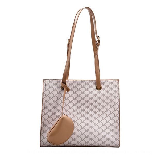 

big women 2020 new trend hand shoulder fashion high capacity tote bag simple and versatile pu women's portable shoulder bag ashrw