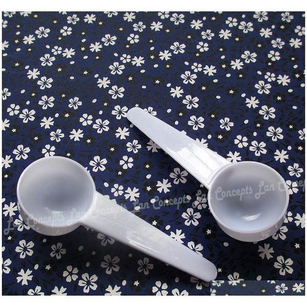 

10g gram 20ml food grade pp medical milk powder liquid spoon plastic scoop 105x35.5x30mm jllrfn dayupshop