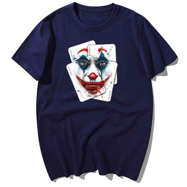 

спорт джокеры клоун фильм хоакин феникс joker футболки лето мужская тенниска причинная хлопка с коротким рукавом футболки harajuku streetwea