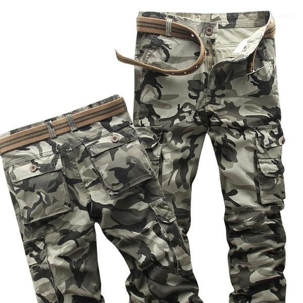 

outdoor pants 2021 mens spring army green fashion cargo crotch jogger patchwork male easy wash big camouflage trousers1, Black;green