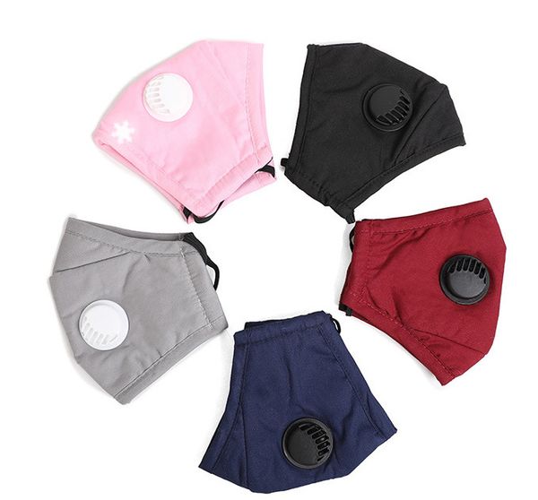 

anti dust 5 layers cotton active pm2.5 carbon breathable washable filter face mask