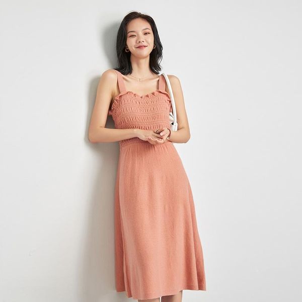 

new products for autumn and winter] jinju 2020 autumn and winter new sweater pure color base 100% wool suspender dress, Black;gray