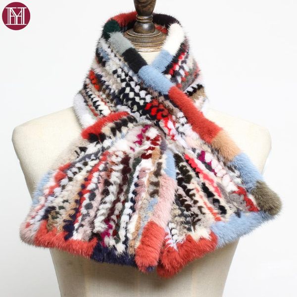 

scarves winter knitted genuine real scarf lady fashion casual striped colorful authentic scarfs, Blue;gray