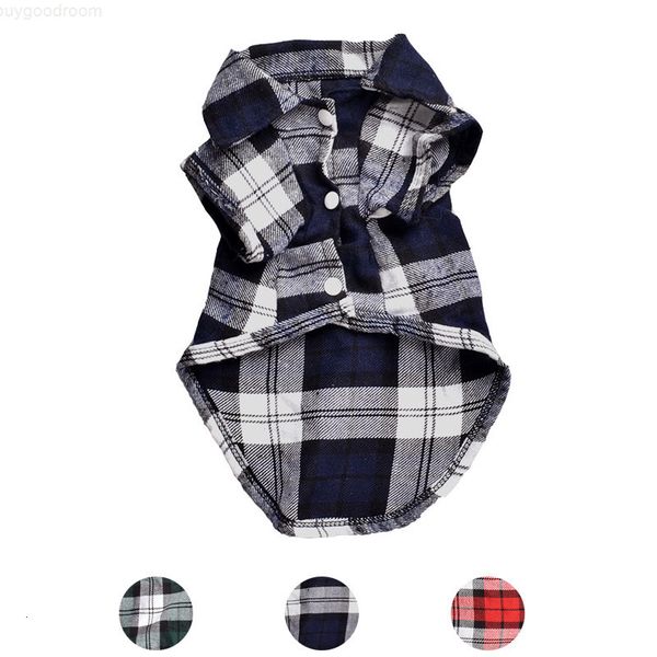 

classic plaid pet dog shirts for dogs clothes summer dog vest small medium pet clothes for dogs pets clothing puppy cat clothing