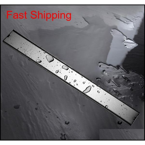 

2018 quality contemporary 304 stainless steel brushed shower floor drain / shower rectangle floor wast jllucc lucky2005