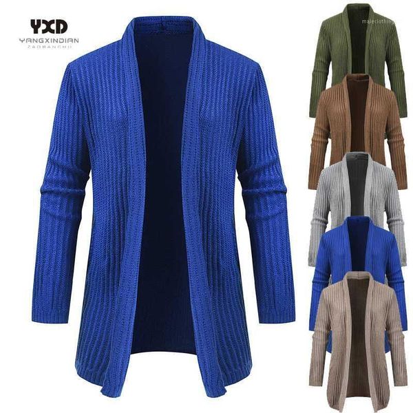 

men's sweaters men clothes striped shawl collar knitted long cardigan man coat mens casual mans sweater men's clothing male knitwe, White;black