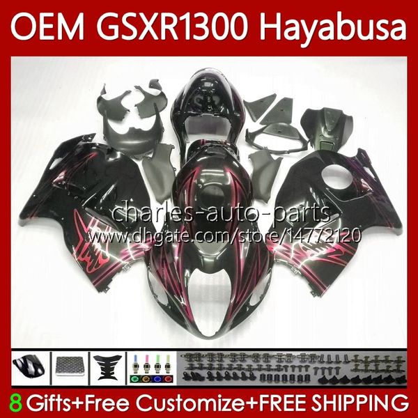 Injeção para Suzuki Hayabusa Body GSXR-1300 GSXR 1300 CC 08-19 77NO.121 1300cc gsxr1300 08 2008 2009 2010 2011 2012 2013 GSX R1300 14 15 17 17 18 18 FARAS PRETO RED