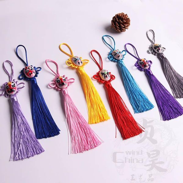 

12pcs lot chinese knot tassel silk fringe bangs flower tassel trim decorative garment for curtains home decoration accessories h wmtoqk