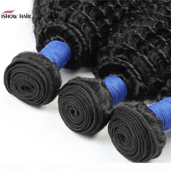 

brazilian peruvian malaysian indian virgin hair kinky curly 3 bundles with 13x4 lace frontal closure 10a grade human hair extensions, Black