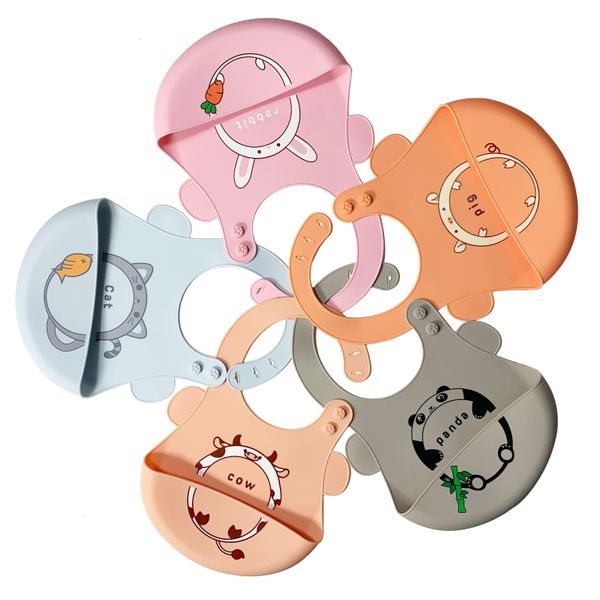 

waterproof soft towel dropshiping saliva feeding new bibs silicone adjustable accessories baby wmtvej xhlove