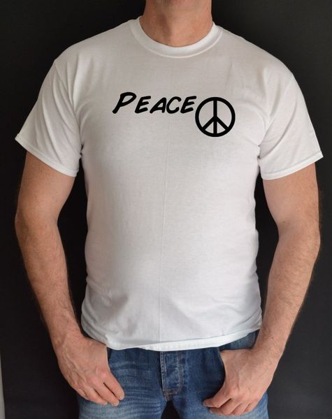 

sport fashion summer straight 100% cotton peace,fun t shirt tee shirt
